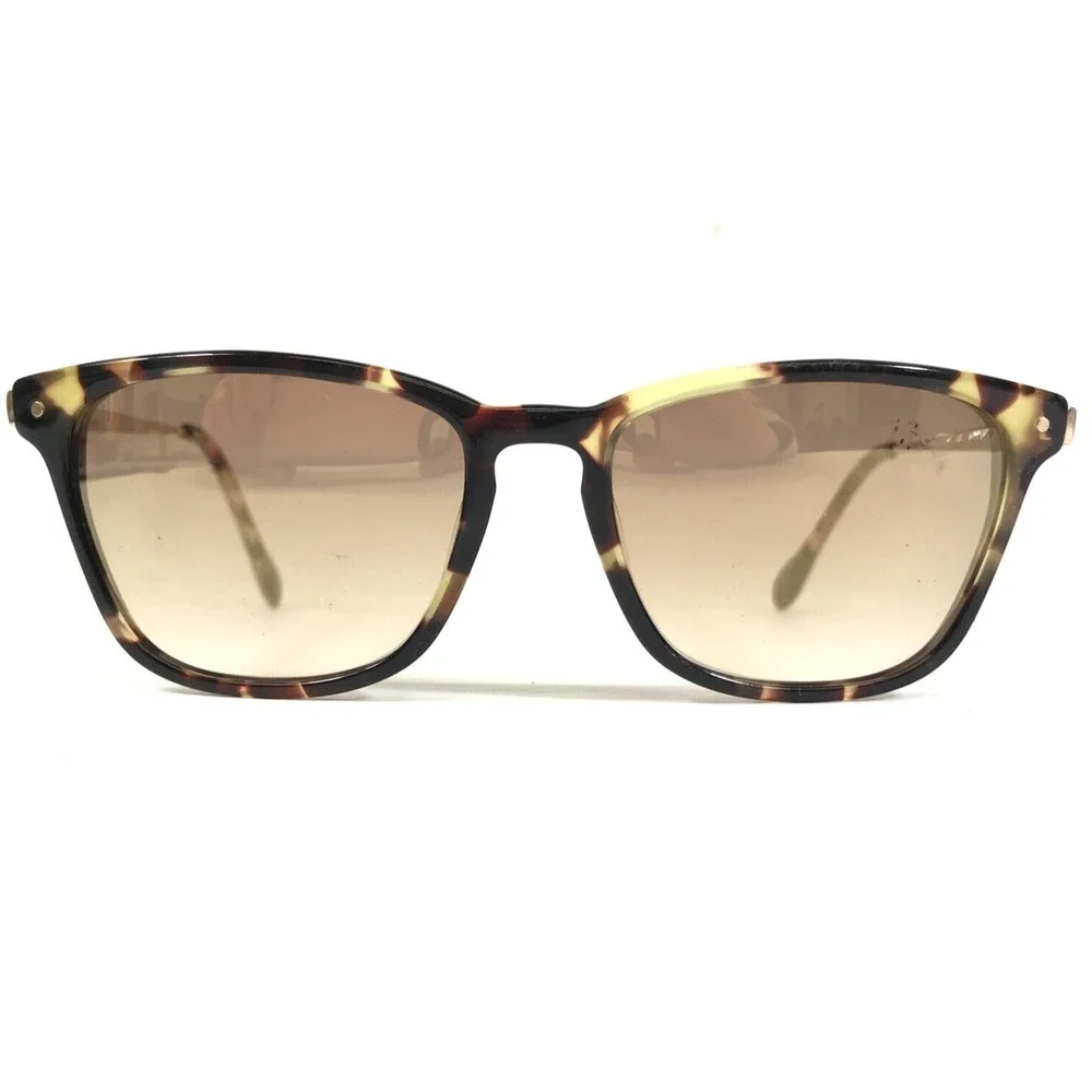 Lilly Pulitzer Sunglasses Martinique TO 9C1 Gold Tortoise Square Brown Lenses